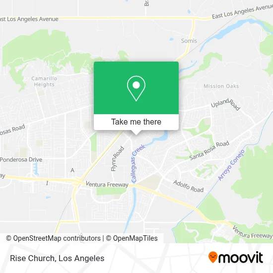 Rise Church map