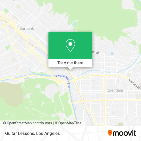 Guitar Lessons map