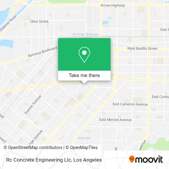 Rc Concrete Engineering Llc map