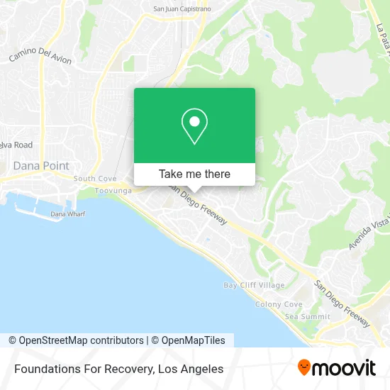 Foundations For Recovery map