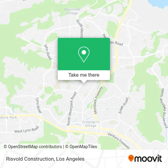 Risvold Construction map