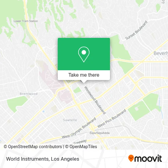 World Instruments map