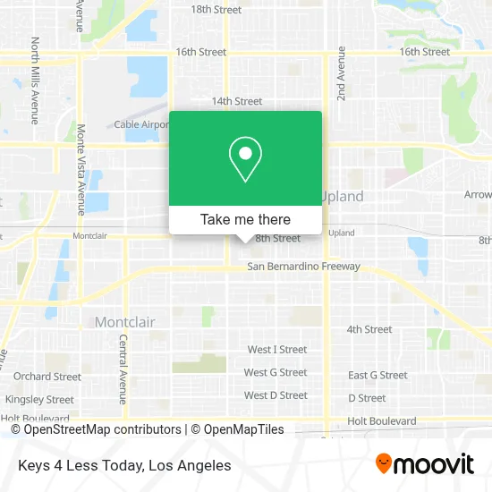 Keys 4 Less Today map