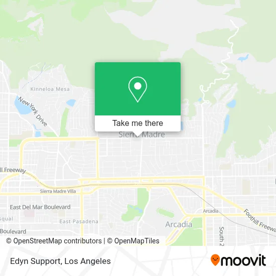 Edyn Support map