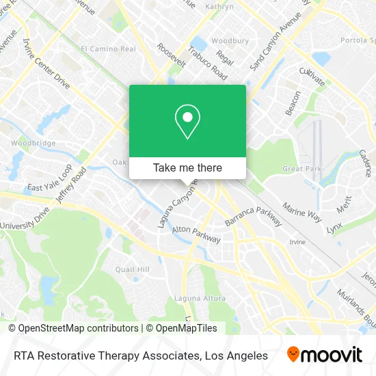 RTA Restorative Therapy Associates map