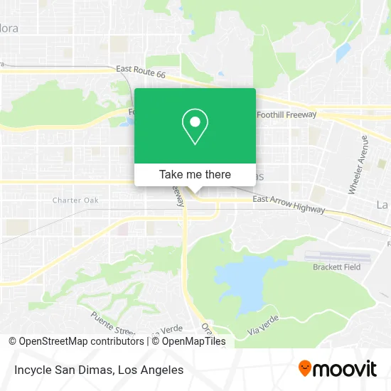 Incycle San Dimas map