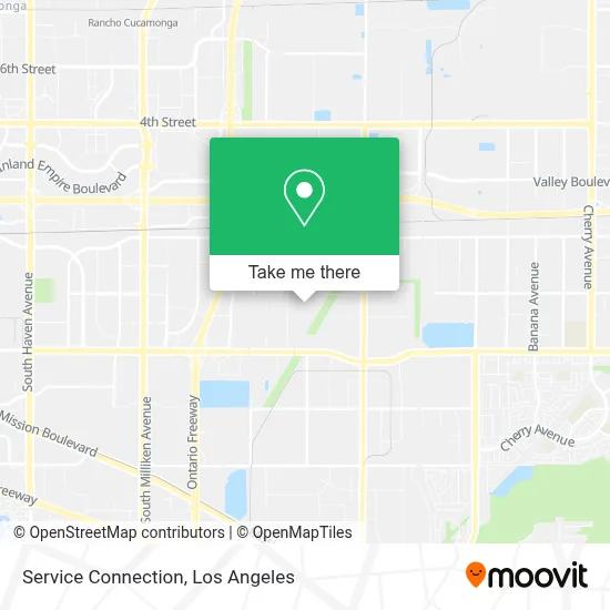 Service Connection map