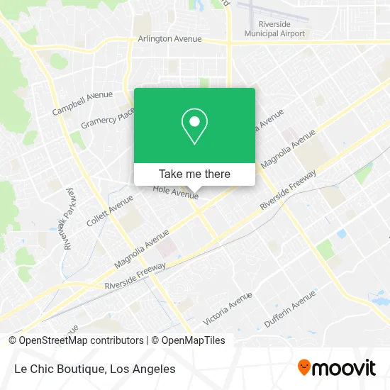 Le Chic Boutique map