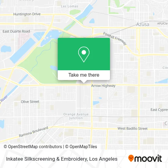 Inkatee Silkscreening & Embroidery map