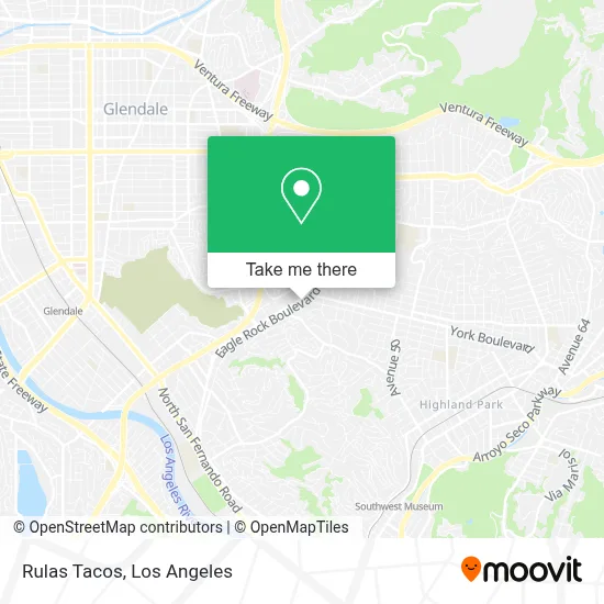 Rulas Tacos map