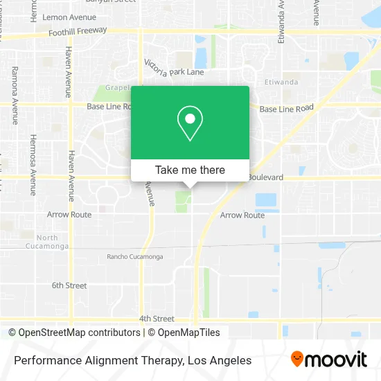Performance Alignment Therapy map