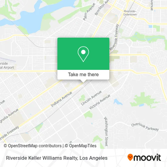 Riverside Keller Williams Realty map