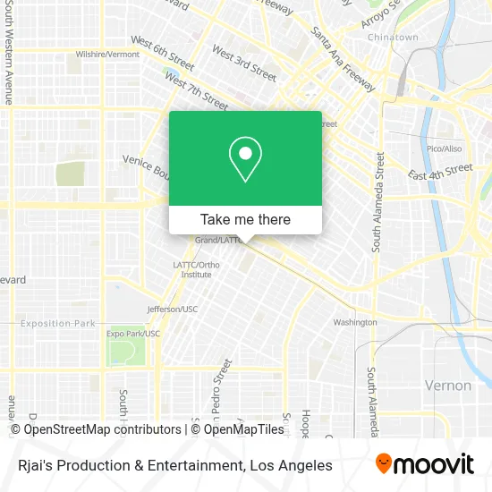 Rjai's Production & Entertainment map