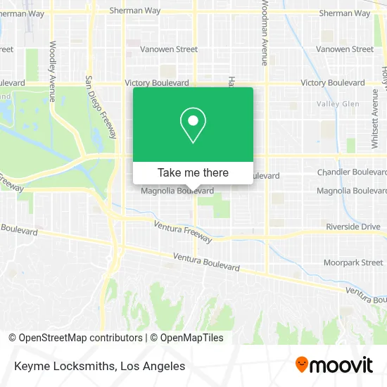 Keyme Locksmiths map