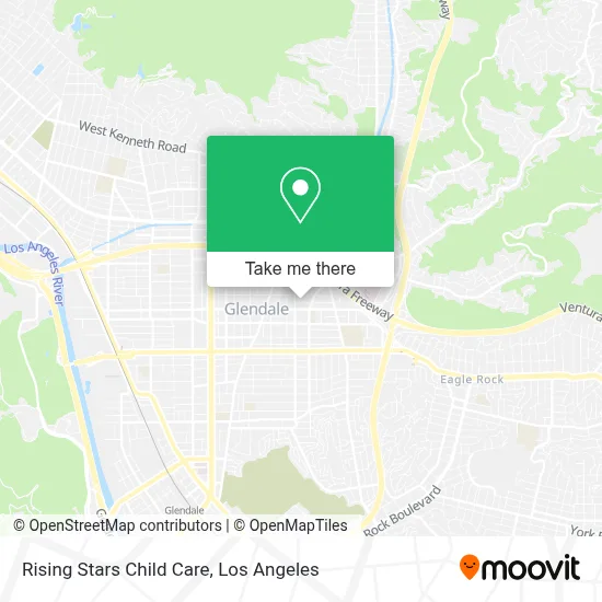 Rising Stars Child Care map