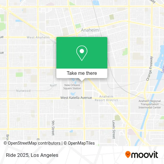 Ride 2025 map
