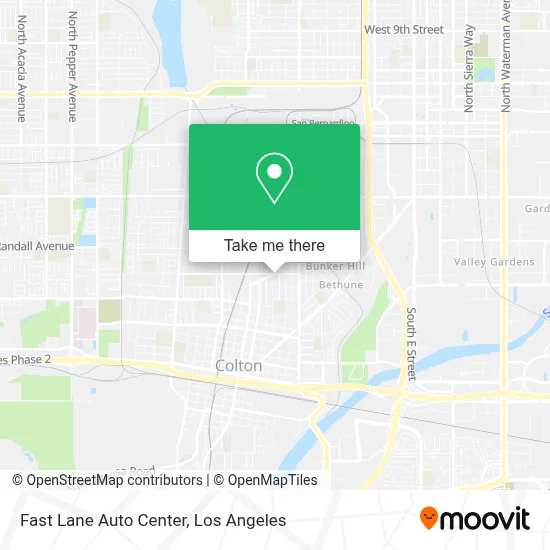 Fast Lane Auto Center map