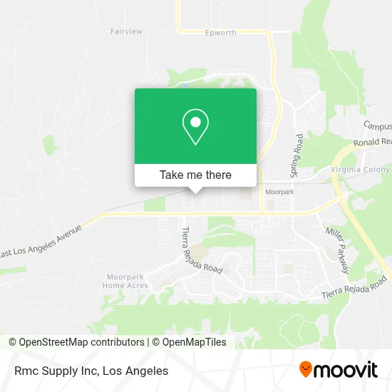 Rmc Supply Inc map
