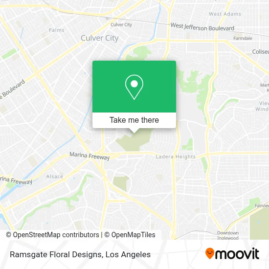 Ramsgate Floral Designs map