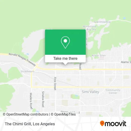 The Chimi Grill map