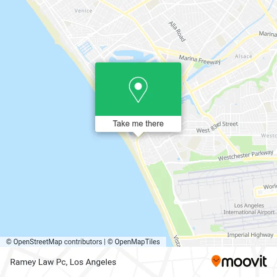Ramey Law Pc map