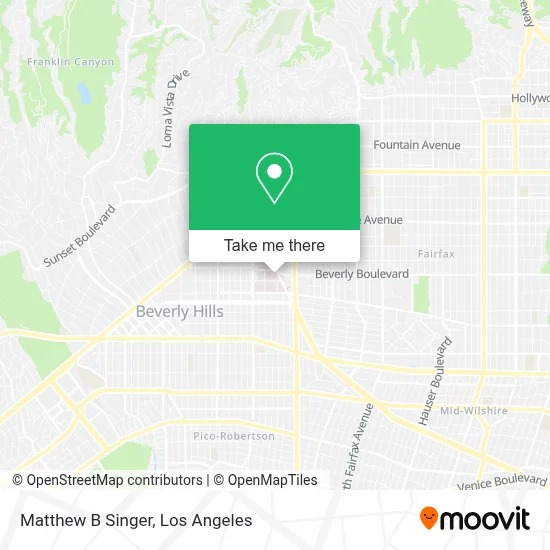 Matthew B Singer map