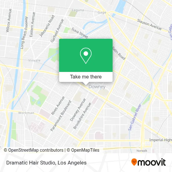 Dramatic Hair Studio map