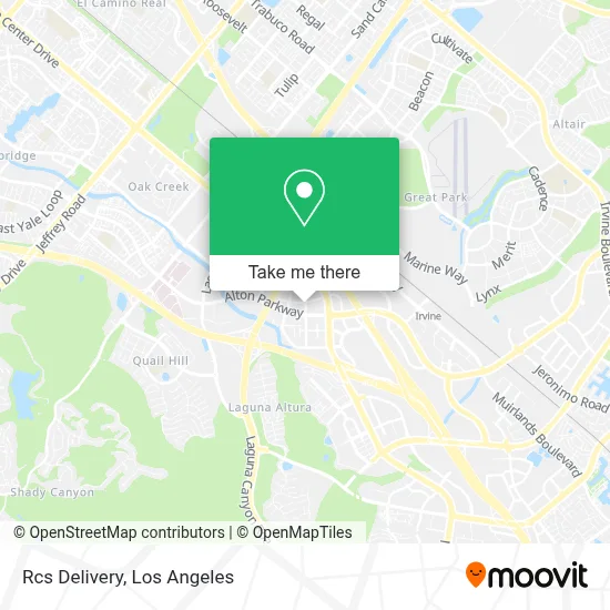 Rcs Delivery map
