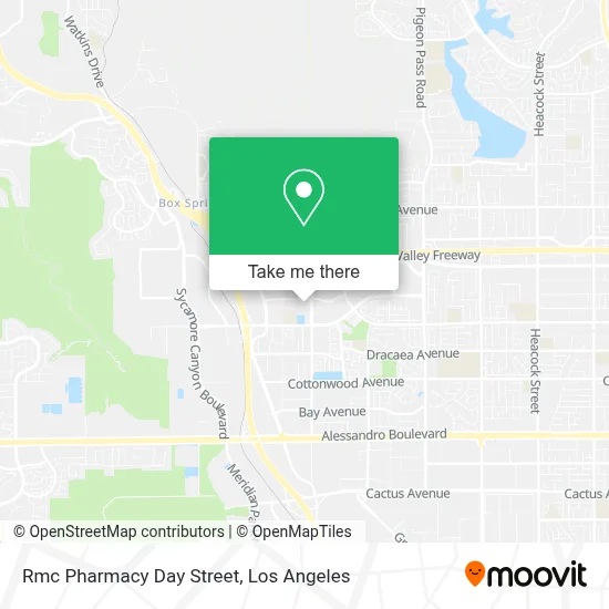 Rmc Pharmacy Day Street map