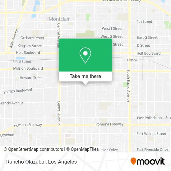 Rancho Olazabal map