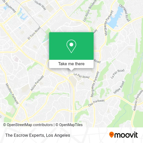 The Escrow Experts map