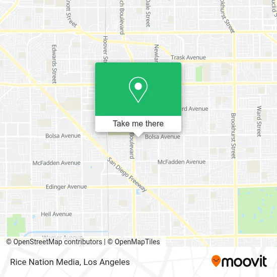 Rice Nation Media map