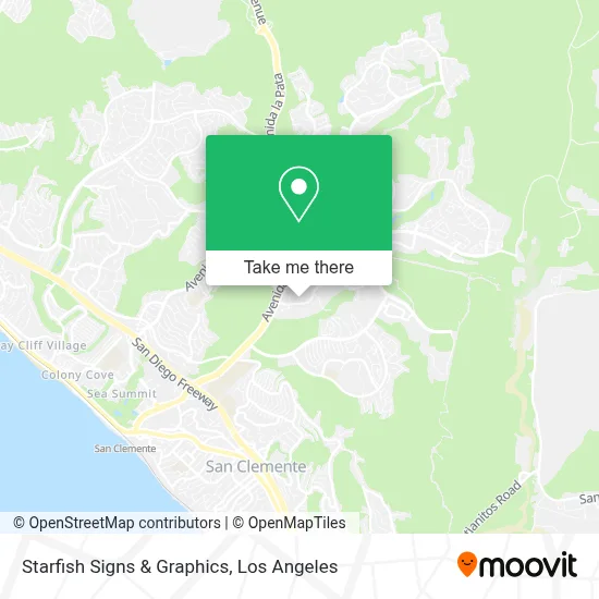 Starfish Signs & Graphics map