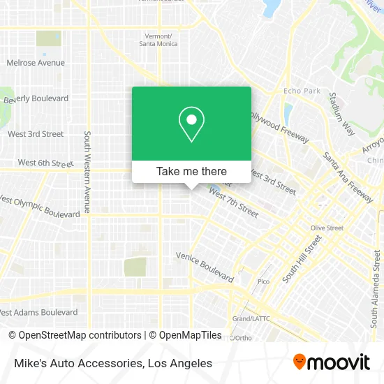 Mike's Auto Accessories map