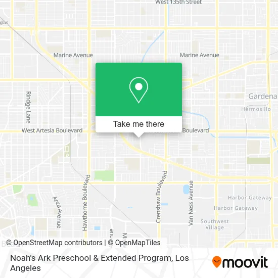 Noah's Ark Preschool & Extended Program map