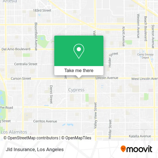 Jld Insurance map