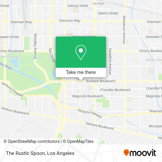 The Rustic Spoon map