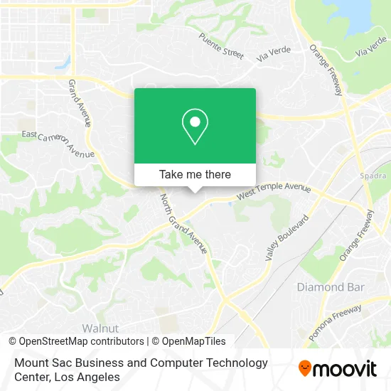 Mount Sac Business and Computer Technology Center map