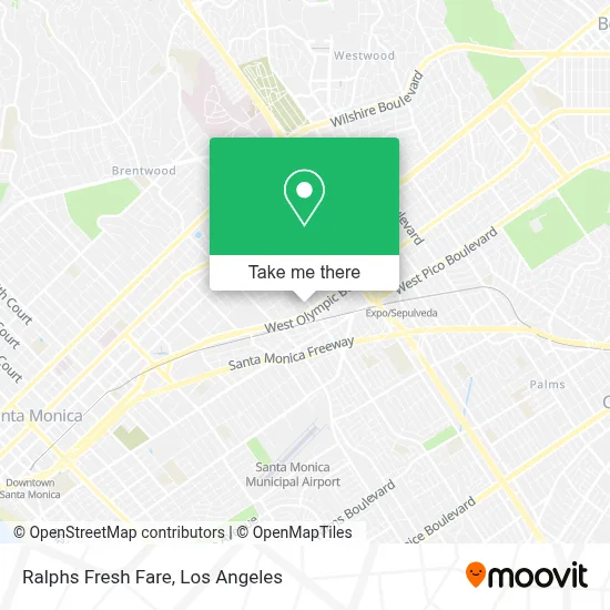 Ralphs Fresh Fare map
