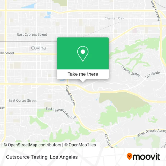 Outsource Testing map
