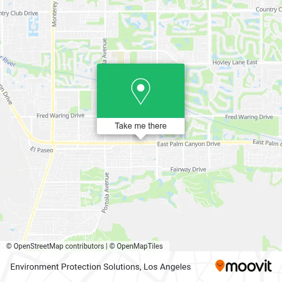 Environment Protection Solutions map