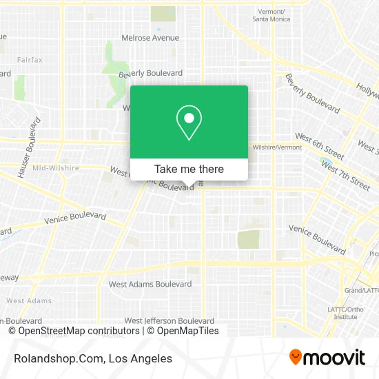 Rolandshop.Com map
