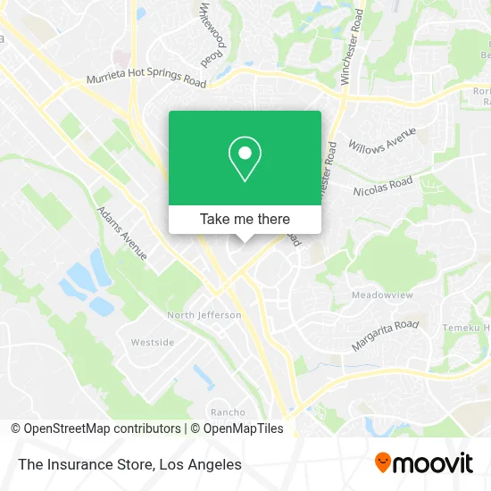 The Insurance Store map