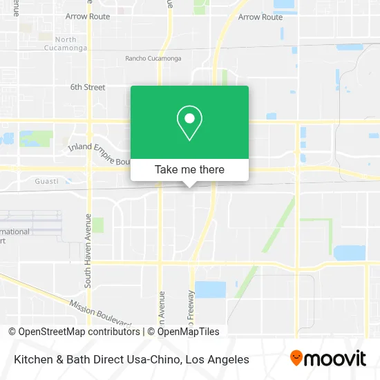Kitchen & Bath Direct Usa-Chino map
