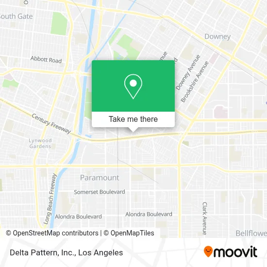 Delta Pattern, Inc. map