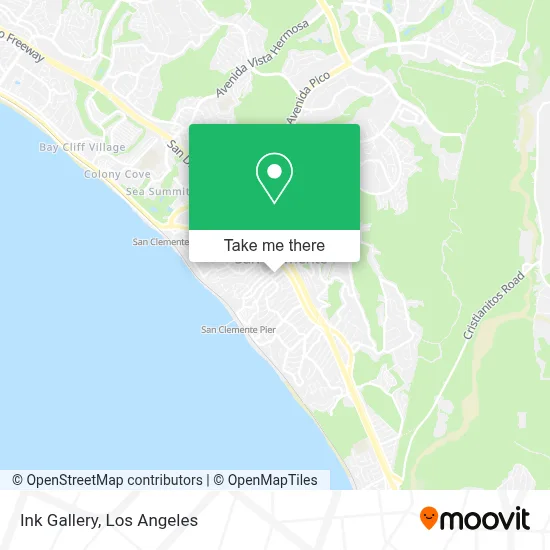 Ink Gallery map