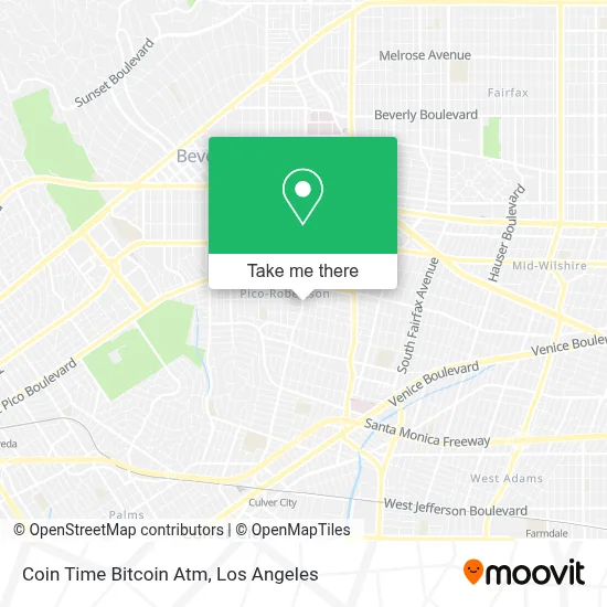 Coin Time Bitcoin Atm map