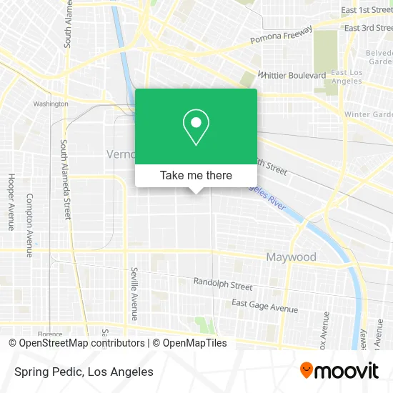 Spring Pedic map