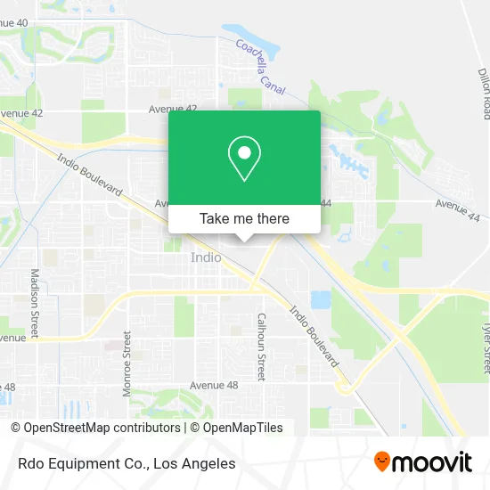 Rdo Equipment Co. map