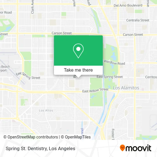 Spring St. Dentistry map